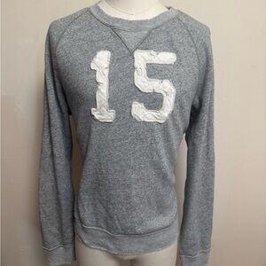 Abercrombie & Fitch Gray Sweatshirt